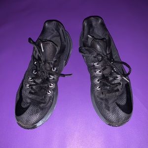 Black Nike shoes